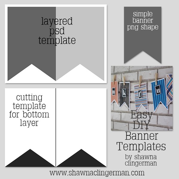 Free Easy DIY Banner Templates