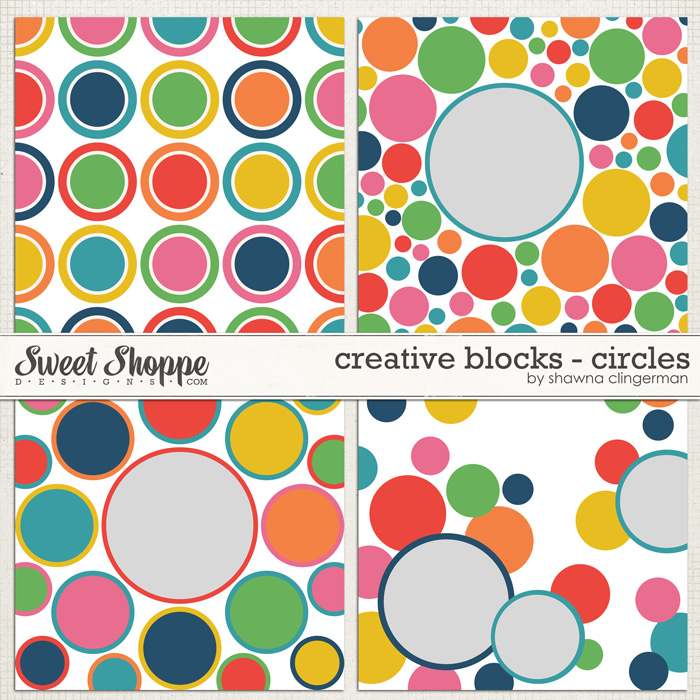 Creative Blocks Circles by Shawna Clingerman