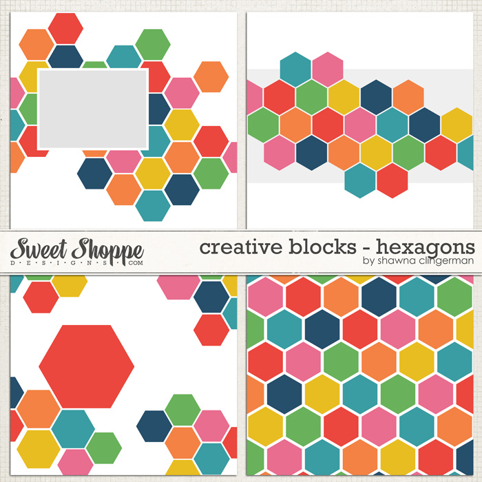 Creative Blocks: Hexagons by Shawna Clingerman