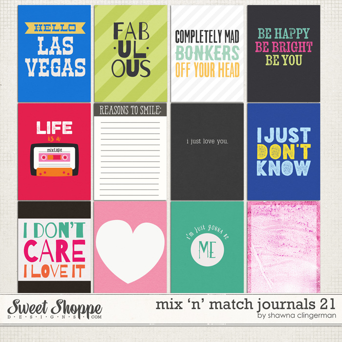 journal card set 21