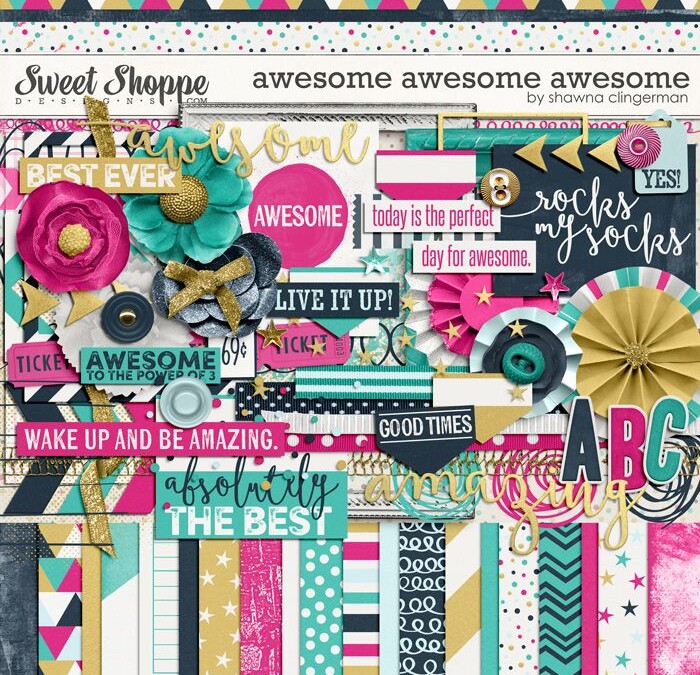 Digital Scrapbooking Day Awesomeness!