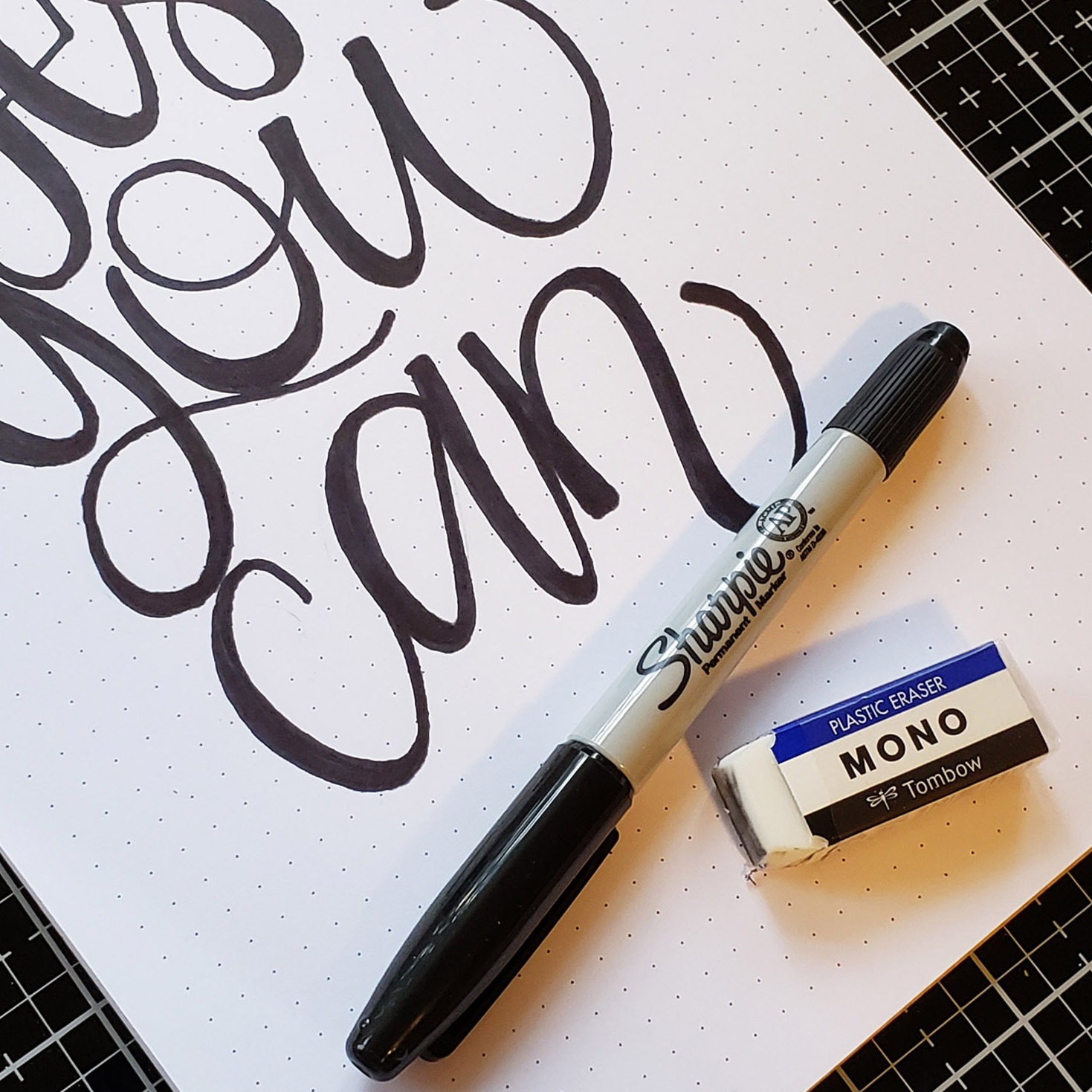 Learn to CreateBrush Lettering with a Simple Sharpie Marker! • Shawna  Clingerman