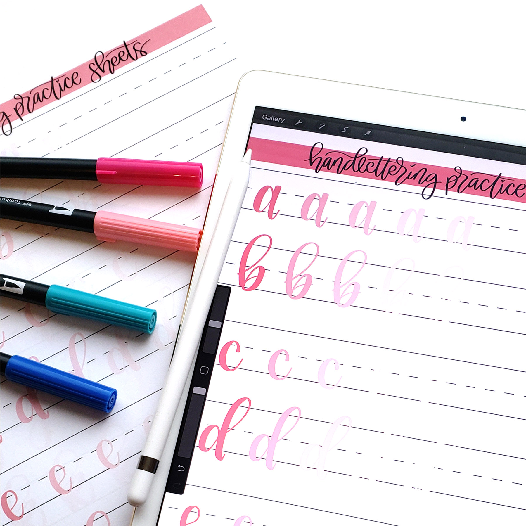 Learn to CreateBrush Lettering with a Simple Sharpie Marker! • Shawna  Clingerman